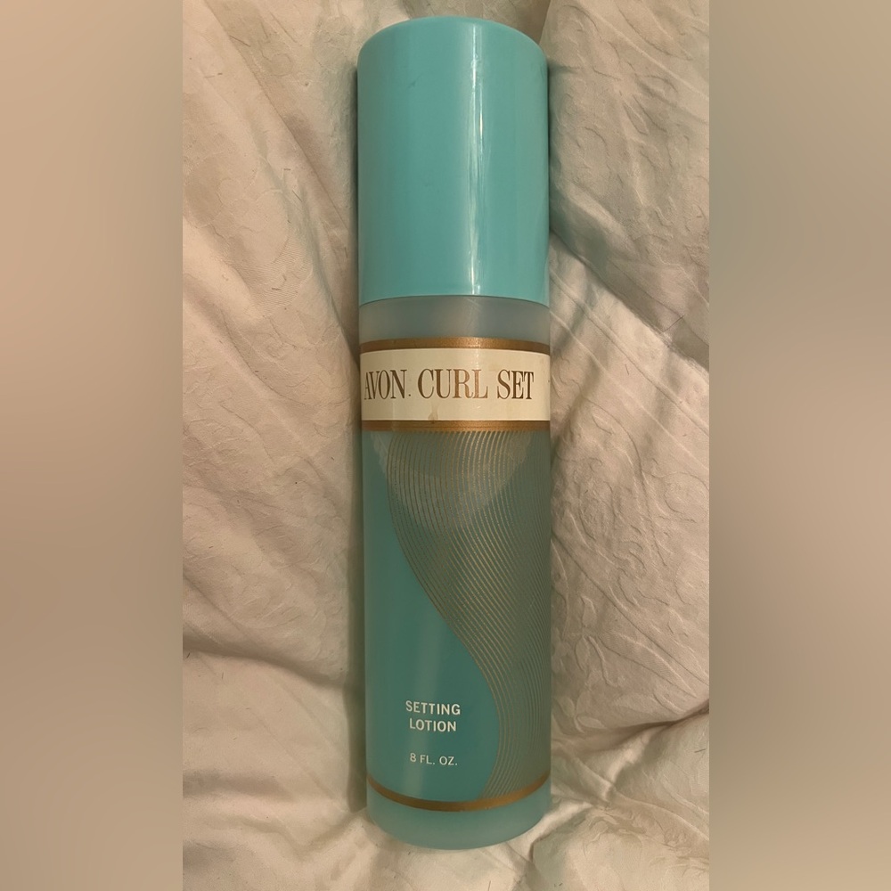 Vintage AVON CURL SET Setting Lotion